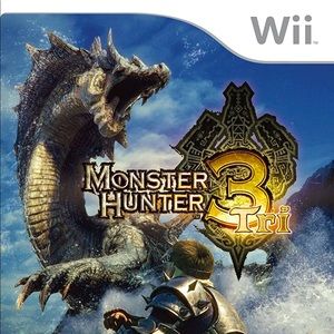 Wii Monster hunter 3 for Wii console